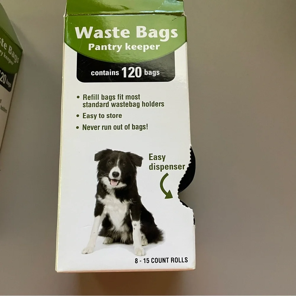 12 rolls of doggie poop bags
